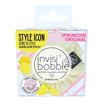 Chouchou cheveux INVISIBOBBLE SPRUNCHIE FRUIT FIESTA MY MAIN SQUEEZE